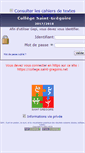 Mobile Screenshot of college.saint-gregoire.net